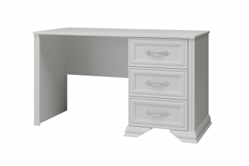 Стол письменный Грация белый (БМ) в Нижних Сергах - nizhnie-sergi.mebel-e96.ru
