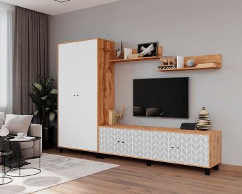 Стенка HYGGE комп.2 зигзаги (Мама) в Нижних Сергах - nizhnie-sergi.mebel-e96.ru