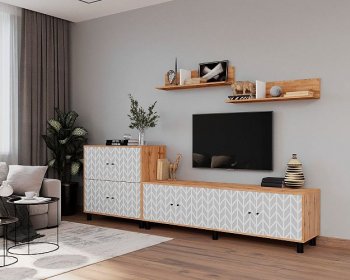 Стенка HYGGE комп.3 зигзаги (Мама) в Нижних Сергах - nizhnie-sergi.mebel-e96.ru