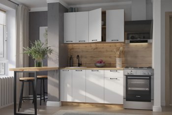 КУхонный гарнитур Хелмер 1400 мм (Сурская) в Нижних Сергах - nizhnie-sergi.mebel-e96.ru
