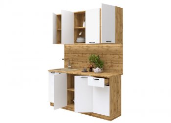 КУхонный гарнитур Хелмер 1800 мм (Сурская) в Нижних Сергах - nizhnie-sergi.mebel-e96.ru