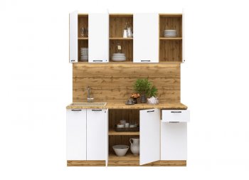 КУхонный гарнитур Хелмер 1800 мм (Сурская) в Нижних Сергах - nizhnie-sergi.mebel-e96.ru