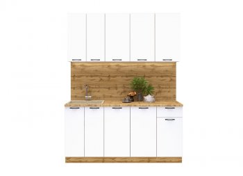 КУхонный гарнитур Хелмер 1800 мм (Сурская) в Нижних Сергах - nizhnie-sergi.mebel-e96.ru