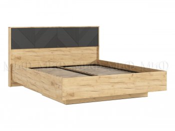 Кровать парящая Ирис крафт/графит(Миф) в Нижних Сергах - nizhnie-sergi.mebel-e96.ru