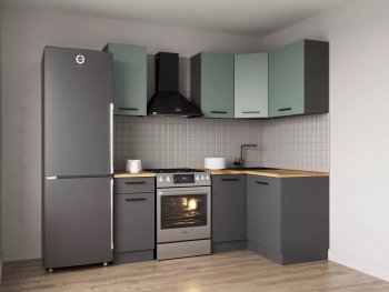 Кухонный гарнитур угловой Изумруд 2000х1200 в Нижних Сергах - nizhnie-sergi.mebel-e96.ru