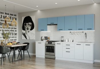 Кухонный гарнитур Капри 3000 мм ЛДСП/МДФ (Санвут) в Нижних Сергах - nizhnie-sergi.mebel-e96.ru