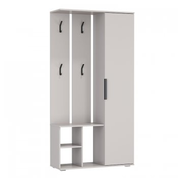 Прихожая Кармен-1 кашемир (Олмеко) в Нижних Сергах - nizhnie-sergi.mebel-e96.ru