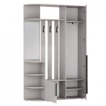 Прихожая Кармен-7 new кашемир (Олмеко) в Нижних Сергах - nizhnie-sergi.mebel-e96.ru