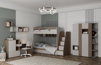 Набор детской мебели Каспер, модульный (СБК) в Нижних Сергах - nizhnie-sergi.mebel-e96.ru
