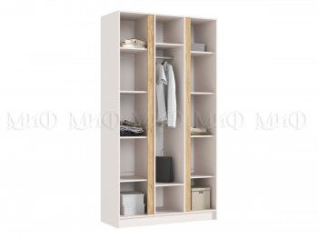 Шкаф 1200 мм 3-х ств. Келвин кашемир (Миф) в Нижних Сергах - nizhnie-sergi.mebel-e96.ru