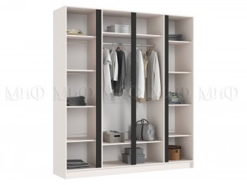 Шкаф 2000 мм 4-х ств. Келвин кашемир (Миф) в Нижних Сергах - nizhnie-sergi.mebel-e96.ru