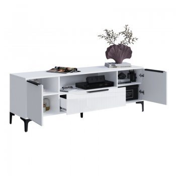 Тумба ТВ на 1650 Кимберли белый (Handis) в Нижних Сергах - nizhnie-sergi.mebel-e96.ru