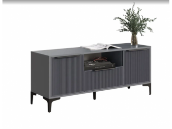 Тумба ТВ на 1350 Кимберли графит (Handis) в Нижних Сергах - nizhnie-sergi.mebel-e96.ru