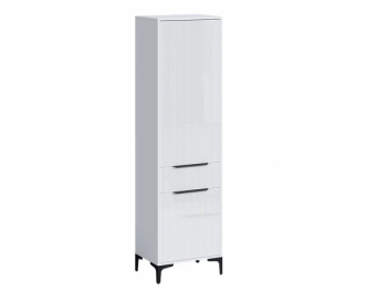 Пенал 550 мм Кимберли белый (Handis) в Нижних Сергах - nizhnie-sergi.mebel-e96.ru