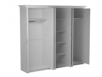 Шкаф 2700 мм 6-дверный Клер (СБК) в Нижних Сергах - nizhnie-sergi.mebel-e96.ru