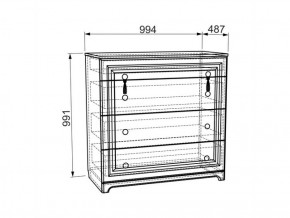 Комод Белла (Мебельсон) в Нижних Сергах - nizhnie-sergi.mebel-e96.ru