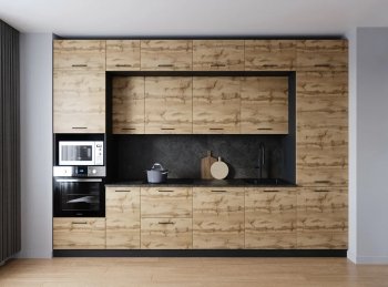 Кухонный гарнитур Крафт 3400 мм (Санвут) в Нижних Сергах - nizhnie-sergi.mebel-e96.ru