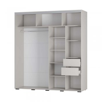 Шкаф-купе Крафт-6 кашемир 2000 мм (БТС) в Нижних Сергах - nizhnie-sergi.mebel-e96.ru