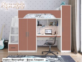 Кровать-чердак Тея + Шкаф-Пенал в Нижних Сергах - nizhnie-sergi.mebel-e96.ru