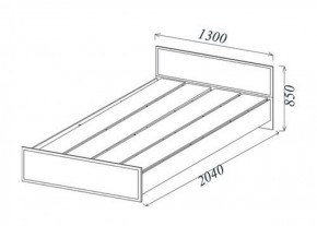 Кровать Классика 1200 в Нижних Сергах - nizhnie-sergi.mebel-e96.ru