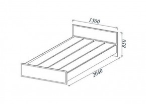 Кровать Классика 1400 в Нижних Сергах - nizhnie-sergi.mebel-e96.ru