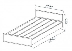 Кровать Классика 1600 в Нижних Сергах - nizhnie-sergi.mebel-e96.ru