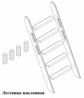 Кровать Сонечка 2-х ярусная (модульная) в Нижних Сергах - nizhnie-sergi.mebel-e96.ru