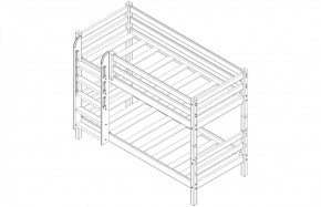 Кровать Сонечка 2-х ярусная (модульная) в Нижних Сергах - nizhnie-sergi.mebel-e96.ru