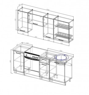 Кухонный гарнитур Лада 2000 в Нижних Сергах - nizhnie-sergi.mebel-e96.ru