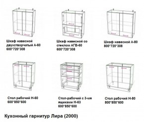 Кухонный гарнитур Лира (2000) Леко в Нижних Сергах - nizhnie-sergi.mebel-e96.ru