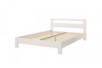 Кровать из массива Лана Льняной (БМ) в Нижних Сергах - nizhnie-sergi.mebel-e96.ru
