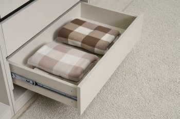 Гардеробная/шкаф 4000 мм Ларго №4 Кашемир (Миф) в Нижних Сергах - nizhnie-sergi.mebel-e96.ru