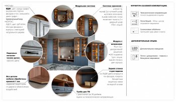 Шкаф 960 мм Лацио графит (Имп) в Нижних Сергах - nizhnie-sergi.mebel-e96.ru