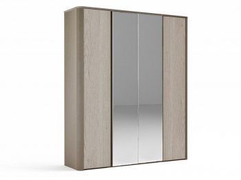Шкаф 1950 мм 4-х дверный Лацио  (СБК) в Нижних Сергах - nizhnie-sergi.mebel-e96.ru