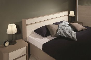 Кровать двуспальная Лацио (СБК) в Нижних Сергах - nizhnie-sergi.mebel-e96.ru