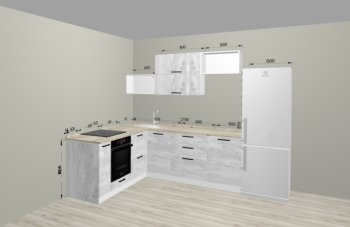 Угловой кухонный гарнитур Санвут 1516х2100 мм в Нижних Сергах - nizhnie-sergi.mebel-e96.ru