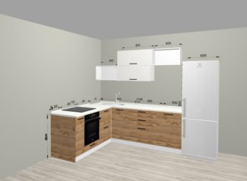 Угловой кухонный гарнитур Санвут 1516х2100 мм в Нижних Сергах - nizhnie-sergi.mebel-e96.ru
