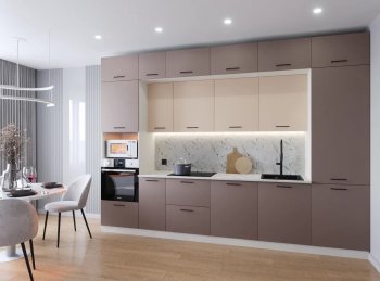 Кухонный гарнитур Латте 3400 мм (Санвут) в Нижних Сергах - nizhnie-sergi.mebel-e96.ru