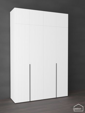 Шкаф с антресолью 1600 мм Linnea MHR-4A-1 2450х1600х510 (Белый-М 11.1.2) в Нижних Сергах - nizhnie-sergi.mebel-e96.ru