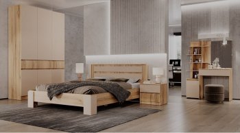 Комод 3 ящика Ленора вотан/Кашемир (Лин) в Нижних Сергах - nizhnie-sergi.mebel-e96.ru