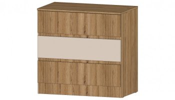 Комод 3 ящика Ленора вотан/Кашемир (Лин) в Нижних Сергах - nizhnie-sergi.mebel-e96.ru