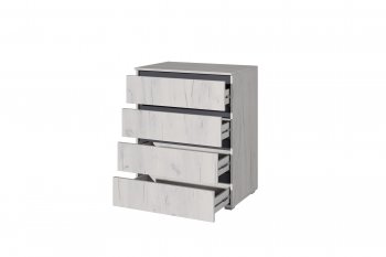 Комод Лиана графит (Зарон) в Нижних Сергах - nizhnie-sergi.mebel-e96.ru