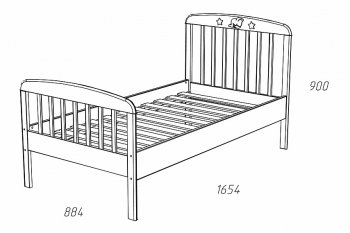 Кровать Лилу НМ 041.06 (Silva) в Нижних Сергах - nizhnie-sergi.mebel-e96.ru