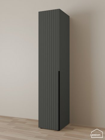 Шкаф Linnea MHR-1 2050х400х510 (Графит-М 11.1.25) в Нижних Сергах - nizhnie-sergi.mebel-e96.ru