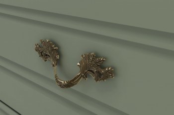 Комод 8 ящиков Лорето, зеленый самшит (БМ) в Нижних Сергах - nizhnie-sergi.mebel-e96.ru