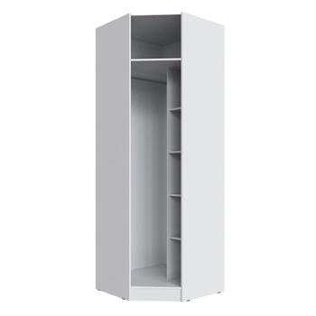 Угловой шкаф Мадрид белый (Текс) в Нижних Сергах - nizhnie-sergi.mebel-e96.ru