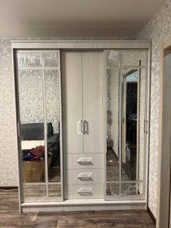 Шкаф-купе Маэстро 1700 мм (Ясень белый) (БТС) в Нижних Сергах - nizhnie-sergi.mebel-e96.ru