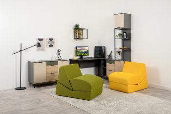 Кресло Марвэл серка зеленая (Моби) в Нижних Сергах - nizhnie-sergi.mebel-e96.ru