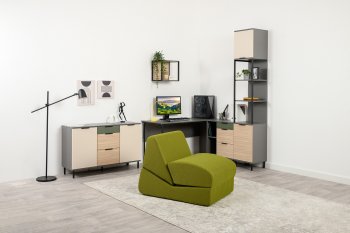 Кресло Марвэл серка зеленая (Моби) в Нижних Сергах - nizhnie-sergi.mebel-e96.ru