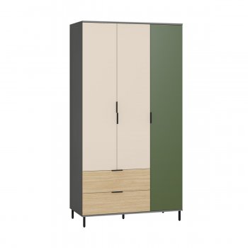 Шкаф 1200 мм Марвэл 16.317.03 зеленый (Моби) в Нижних Сергах - nizhnie-sergi.mebel-e96.ru